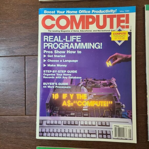 Compute! Computer Magazine 1989 Full Year January to December - Picture 6 of 10